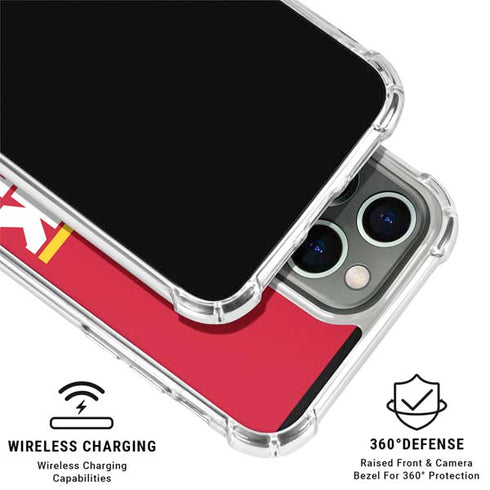 University of Kansas Rock Chalk Jayhawk iPhone 16 Pro Clear Case
