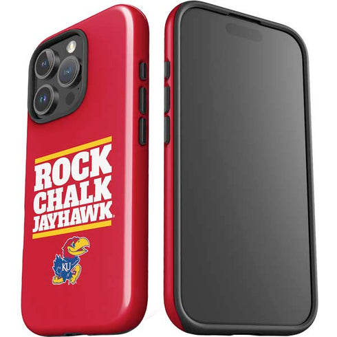 University of Kansas Rock Chalk Jayhawk iPhone 16 Pro Impact Case
