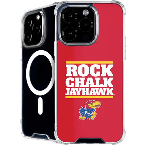 University of Kansas Rock Chalk Jayhawk iPhone 16 Pro MagSafe Case
