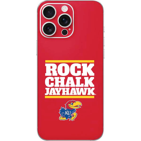 University of Kansas Rock Chalk Jayhawk iPhone 16 Pro Max Skin