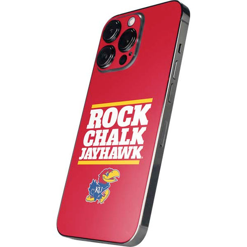University of Kansas Rock Chalk Jayhawk iPhone 16 Pro Skin