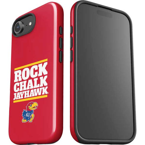 University of Kansas Rock Chalk Jayhawk iPhone 16e Impact Case