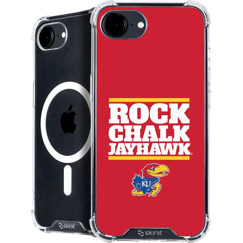 University of Kansas Rock Chalk Jayhawk iPhone 16e MagSafe Case