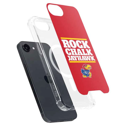 University of Kansas Rock Chalk Jayhawk iPhone 16e MagSafe Case