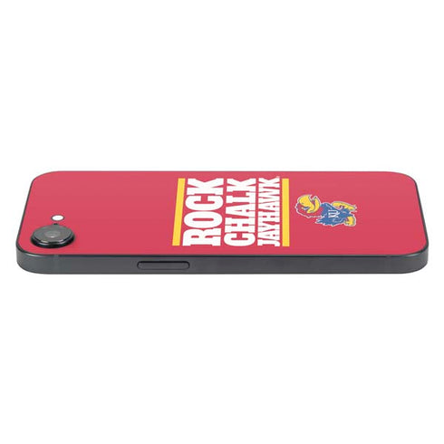 University of Kansas Rock Chalk Jayhawk iPhone 16e Skin