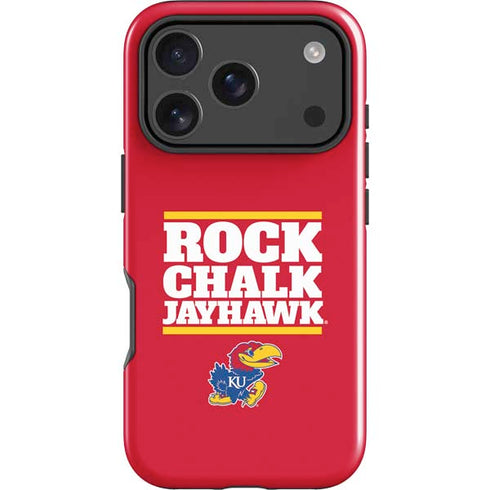 University of Kansas Rock Chalk Jayhawk iPhone 18 Pro Impact Case