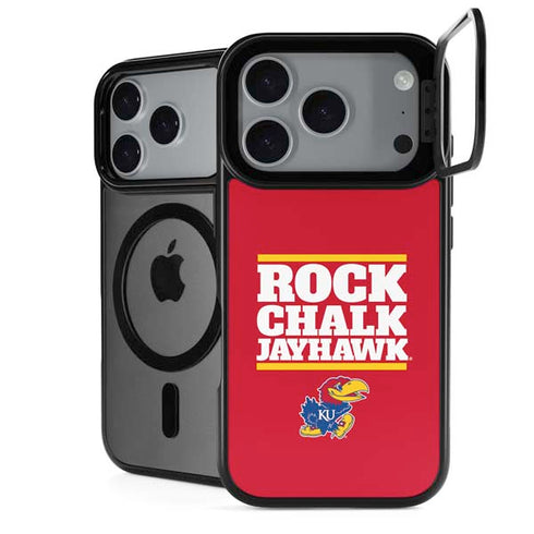 University of Kansas Rock Chalk Jayhawk iPhone 18 Pro Kickstand Case