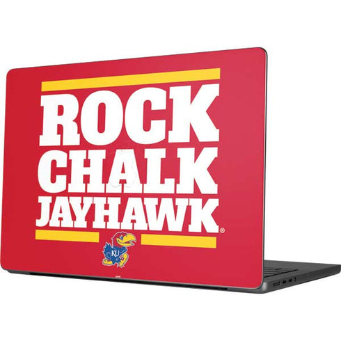 University of Kansas Rock Chalk Jayhawk Apple MacBook Pro 14-inch Skin