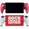 University of Kansas Rock Chalk Jayhawk PlayStation Portal Remote Player Skin