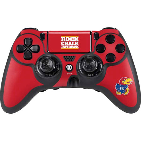 University of Kansas Rock Chalk Jayhawk PlayStation PS4 Skins