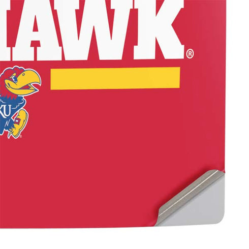 University of Kansas Rock Chalk Jayhawk PS5 Pro Console Skin