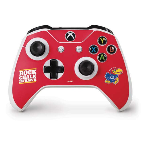 University of Kansas Rock Chalk Jayhawk Xbox One Skins