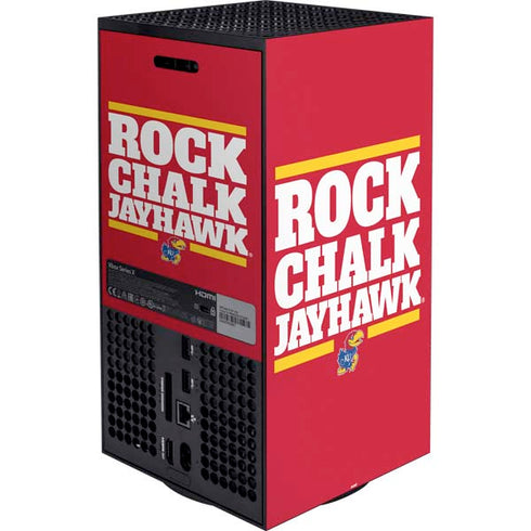 University of Kansas Rock Chalk Jayhawk Xbox Series X Bundle Skin