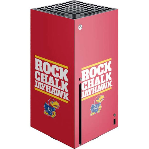 University of Kansas Rock Chalk Jayhawk Xbox Series X Skins