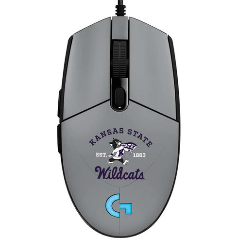 Kansas State University Wildcats Est 1863 G203 Prodigy RGB Wired Gaming Mouse Skin