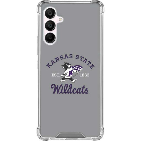 Kansas State University Wildcats Est 1863 Galaxy A16 5G Clear Case