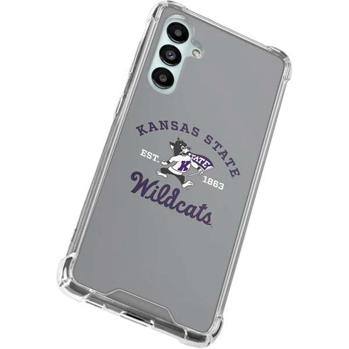 Kansas State University Wildcats Est 1863 Galaxy A16 5G Clear Case