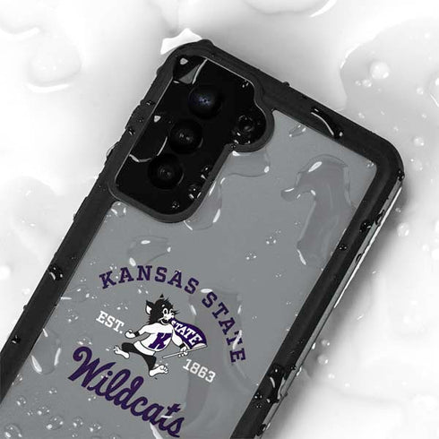 Kansas State University Wildcats Est 1863 Galaxy S24 Plus Waterproof Case