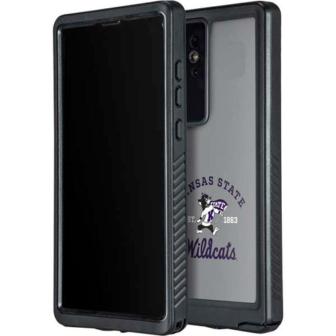 Kansas State University Wildcats Est 1863 Galaxy S24 Ultra Waterproof Case