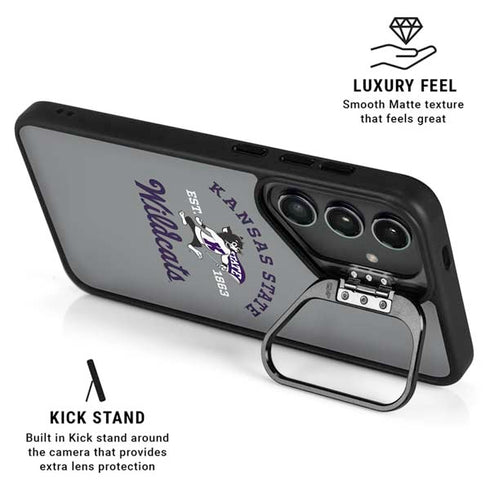 Kansas State University Wildcats Est 1863 Galaxy S26 Kickstand Case