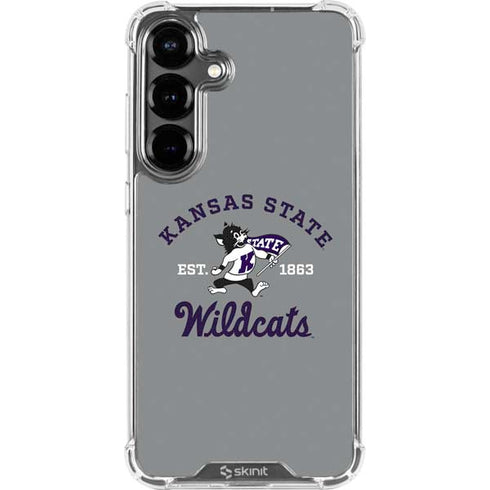 Kansas State University Wildcats Est 1863 Galaxy S26 Plus Clear Case