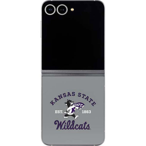 Kansas State University Wildcats Est 1863 Galaxy Z Flip6 Skin