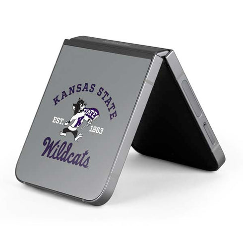 Kansas State University Wildcats Est 1863 Galaxy Z Flip6 Skin