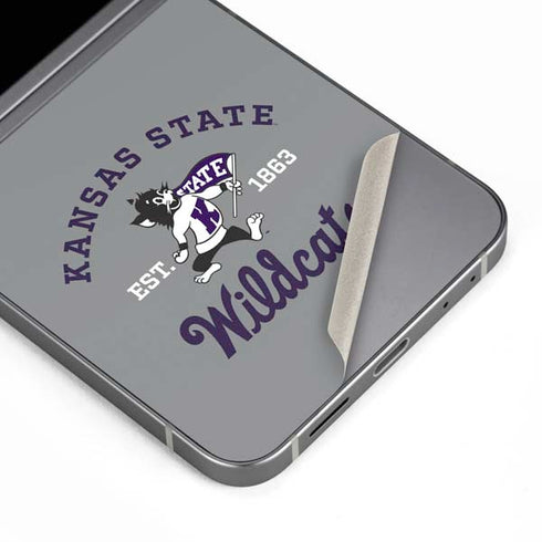 Kansas State University Wildcats Est 1863 Galaxy Z Flip6 Skin