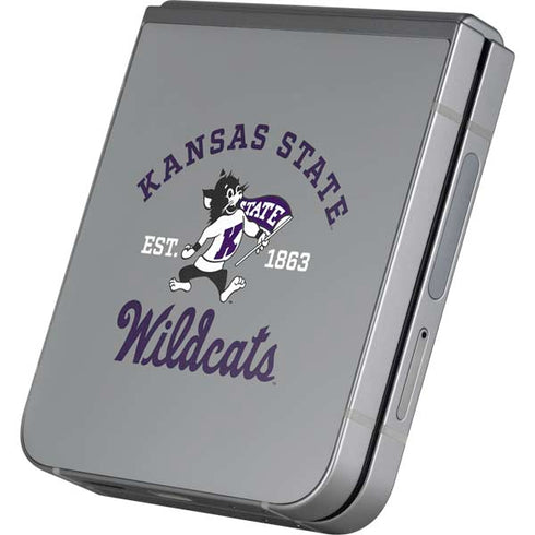 Kansas State University Wildcats Est 1863 Galaxy Z Flip6 Skin