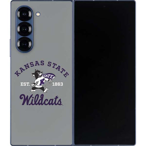 Kansas State University Wildcats Est 1863 Galaxy Z Fold6 Skin