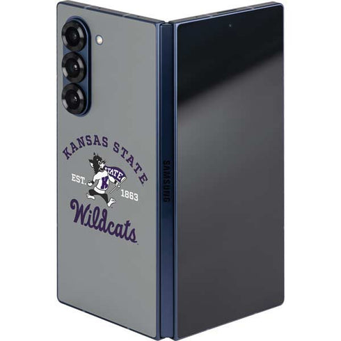 Kansas State University Wildcats Est 1863 Galaxy Z Fold6 Skin