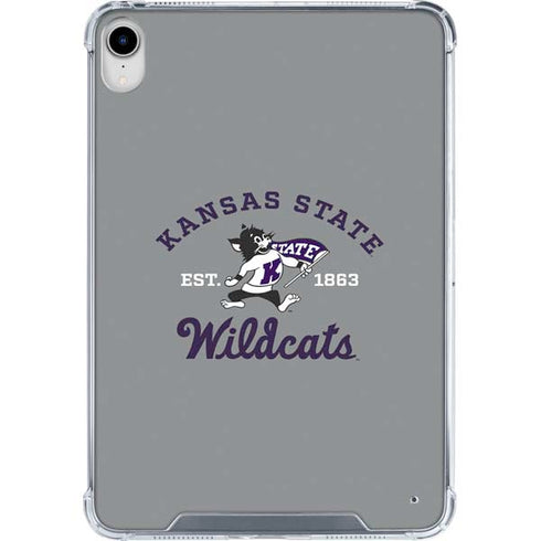 Kansas State University Wildcats Est 1863 iPad 11th Gen (2025) Clear Case