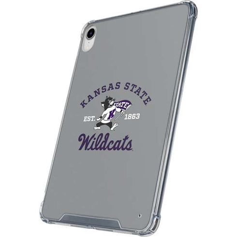 Kansas State University Wildcats Est 1863 iPad 11th Gen (2025) Clear Case