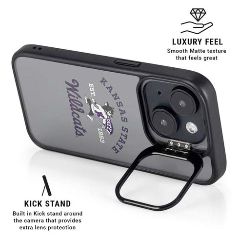 Kansas State University Wildcats Est 1863 iPhone 13 Kickstand Case