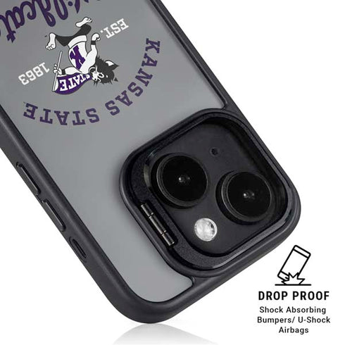 Kansas State University Wildcats Est 1863 iPhone 13 Kickstand Case