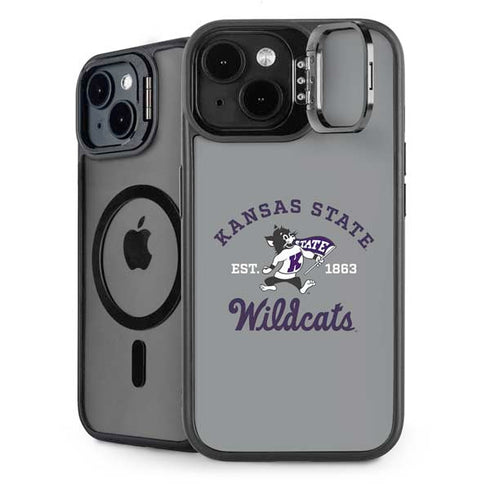 Kansas State University Wildcats Est 1863 iPhone 14 Kickstand Case