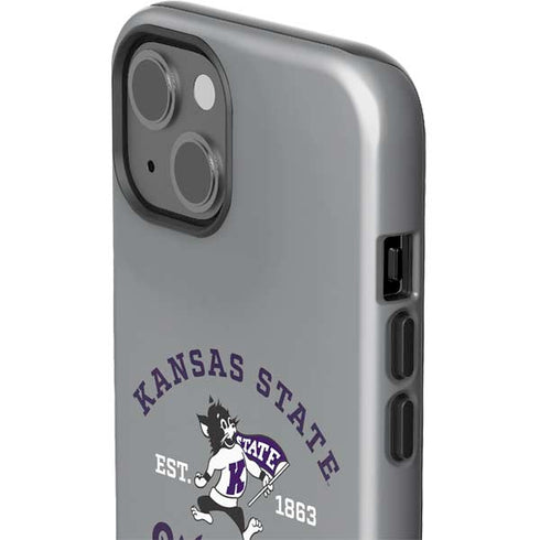 Kansas State University Wildcats Est 1863 iPhone 15 Impact Case