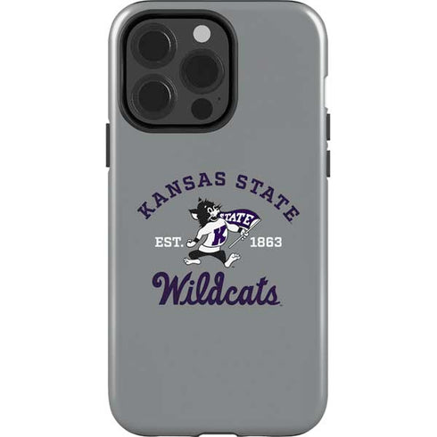 Kansas State University Wildcats Est 1863 iPhone 15 Pro Impact Case