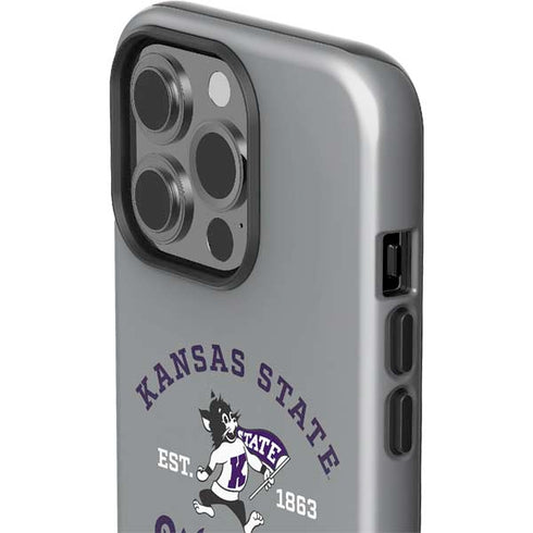 Kansas State University Wildcats Est 1863 iPhone 15 Pro Impact Case