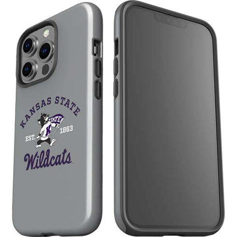 Kansas State University Wildcats Est 1863 iPhone 15 Pro Impact Case
