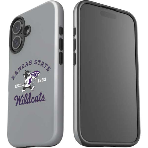 Kansas State University Wildcats Est 1863 iPhone 16 Impact Case