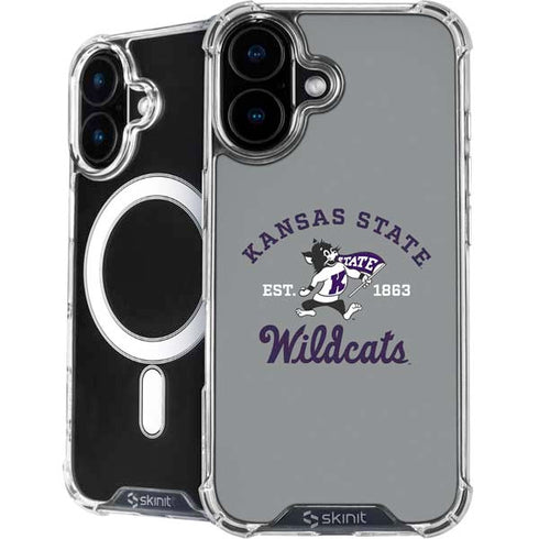 Kansas State University Wildcats Est 1863 iPhone 16 MagSafe Case