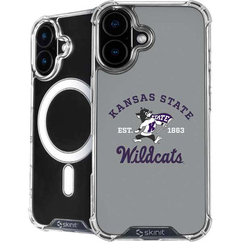 Kansas State University Wildcats Est 1863 iPhone 16 Plus MagSafe Case
