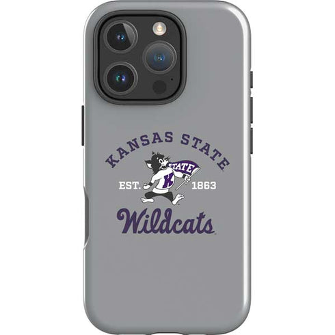 Kansas State University Wildcats Est 1863 iPhone 16 Pro Impact Case