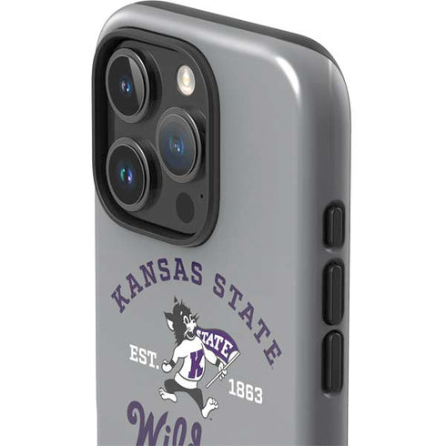 Kansas State University Wildcats Est 1863 iPhone 16 Pro Impact Case