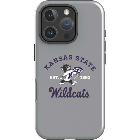 Kansas State University Wildcats Est 1863 iPhone 16 Pro Max Impact Case