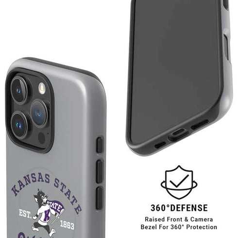 Kansas State University Wildcats Est 1863 iPhone 16 Pro Max Magsafe Impact Case