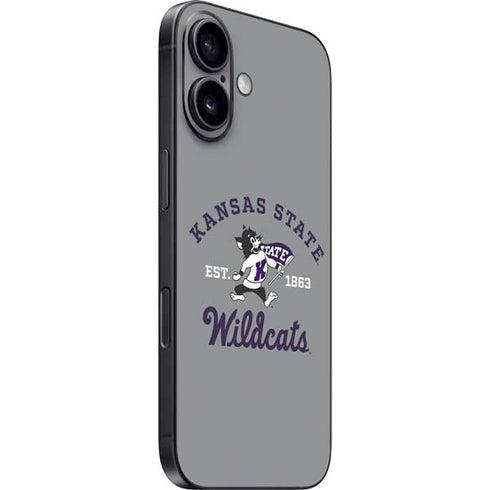 Kansas State University Wildcats Est 1863 iPhone 16 Skin