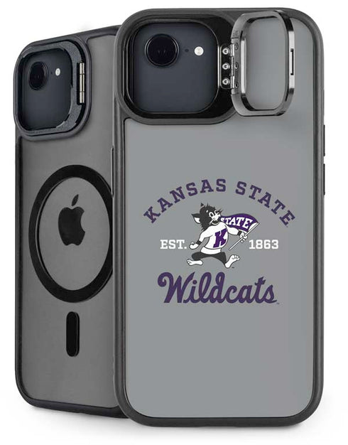 Kansas State University Wildcats Est 1863 iPhone 16e Kickstand Case