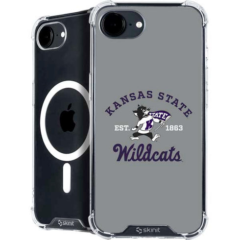 Kansas State University Wildcats Est 1863 iPhone 16e MagSafe Case